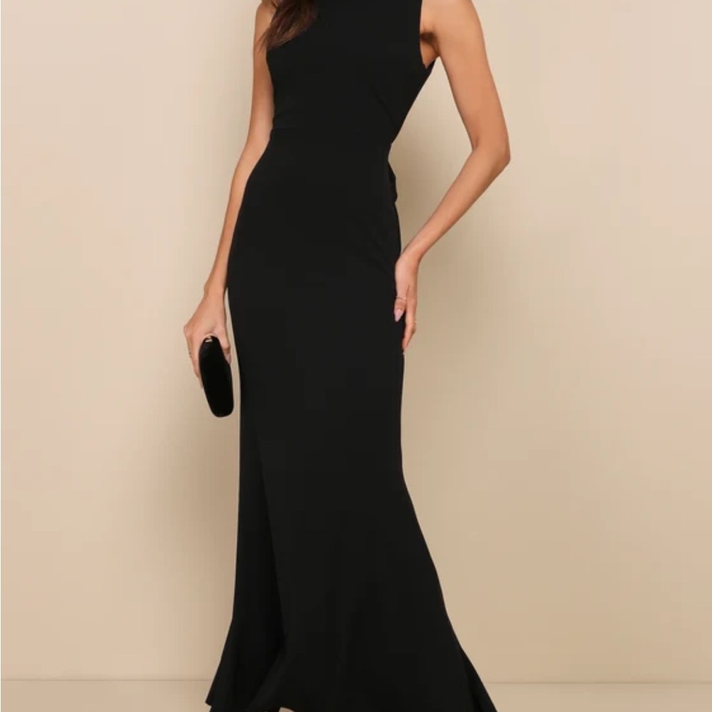 Elegant Black Evening Dress